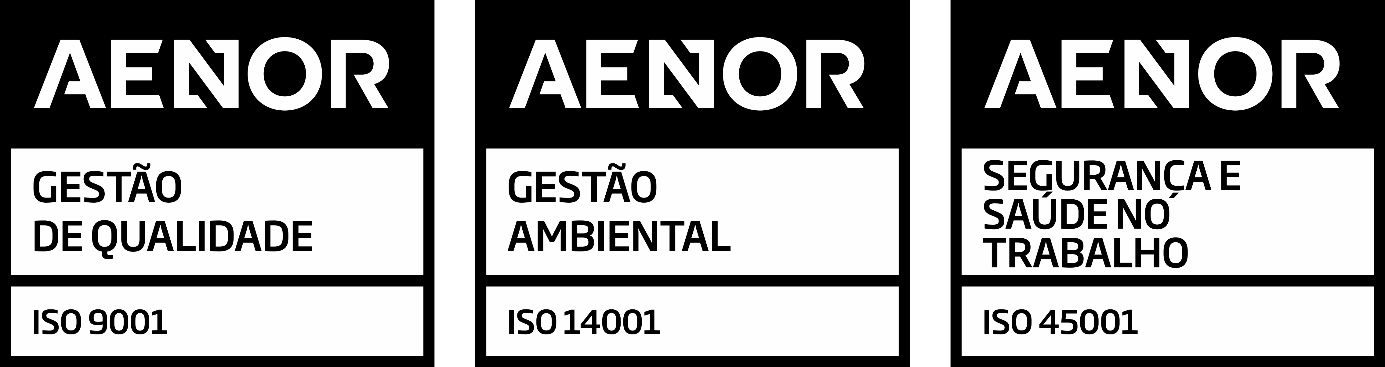 Certificações AENOR